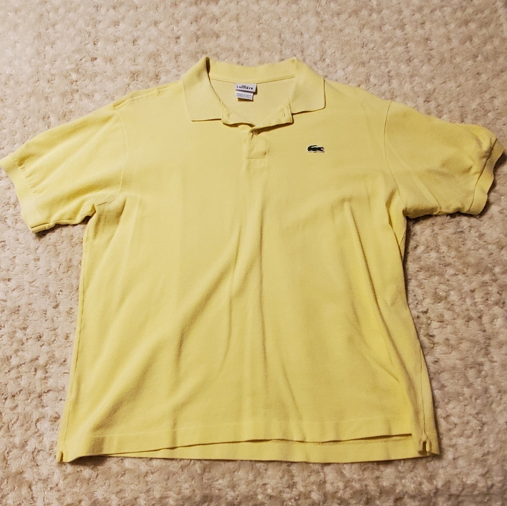 Mens Large Lacoste Polo Shirt